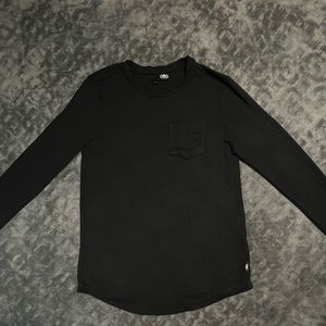 Black Long sleeve shirt for men